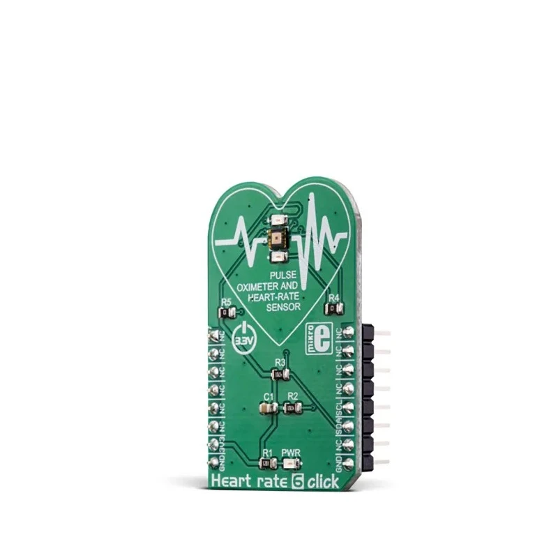 MikroElektronika Sensor Development Tool Heart Rate 6 Click Board MIKROE-3215