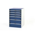 Bott Drawer Unit 6 Drawer Steel Cabinet 900 mm Height x 650 mm Width x 650 mm Depth 40019049.11v