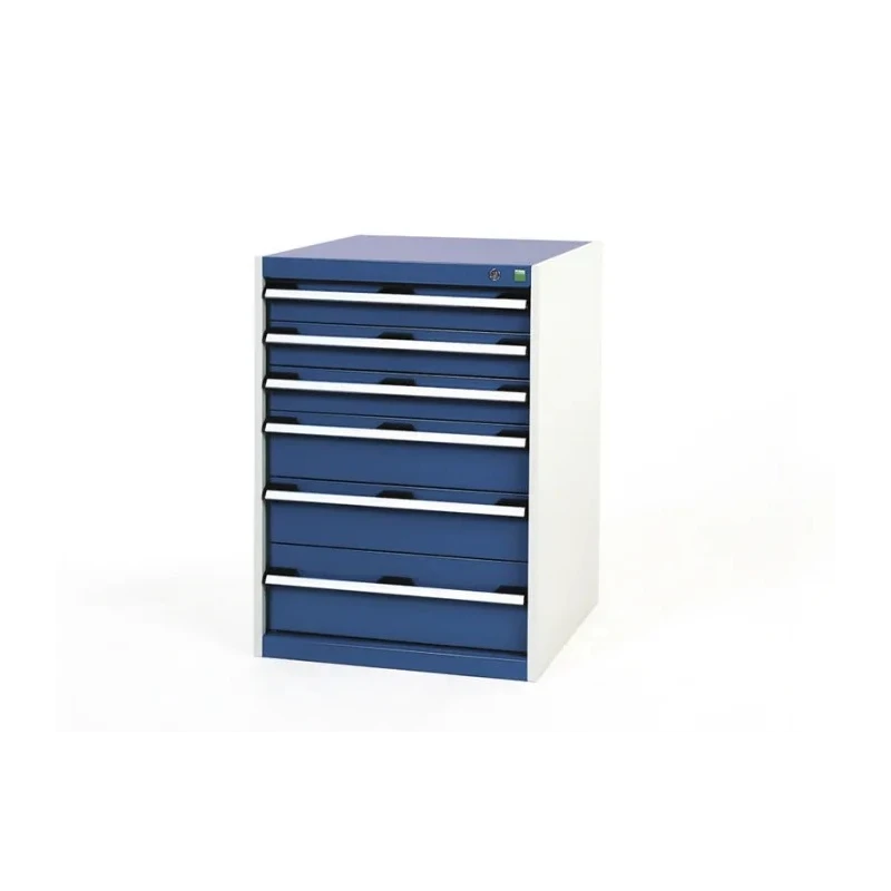 Bott Drawer Unit 6 Drawer Steel Cabinet 900 mm Height x 650 mm Width x 650 mm Depth 40019049.11v