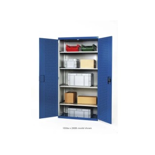 Bott 2 Door Steel Floor Standing Storage Cabinet 2m Height 1.05m Width 650mm Depth 40021101.11v