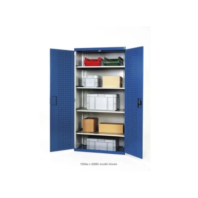 Bott 2 Door Steel Floor Standing Storage Cabinet 2m Height 1.05m Width 650mm Depth 40021101.11v