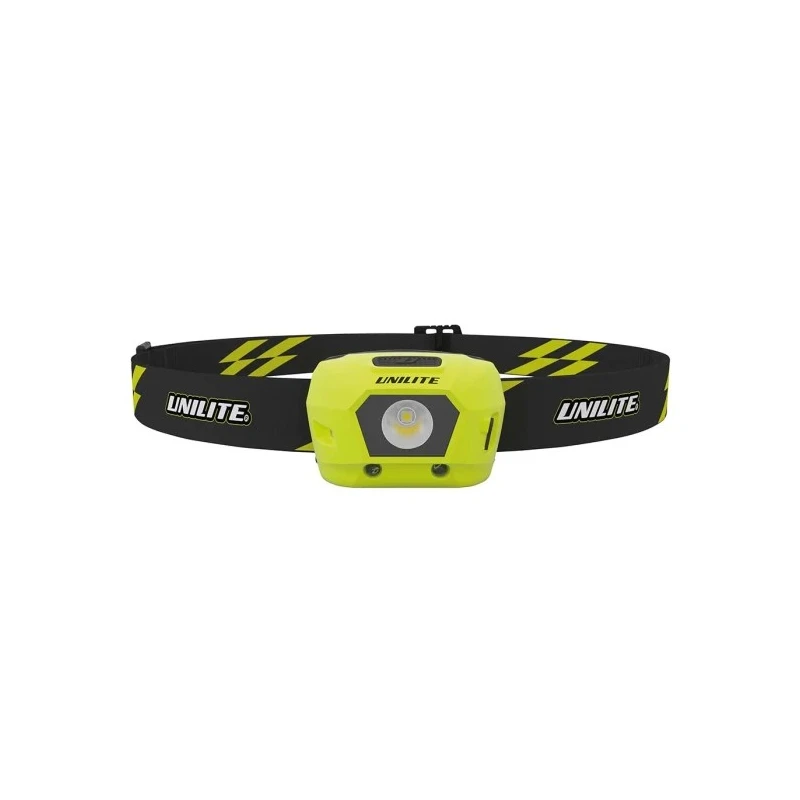 Unilite High Performance LED Head Torch with 275 lm Luminous Flux, 95 m Beam Distance, Rechargeable Lithium-Polymer HL-4R