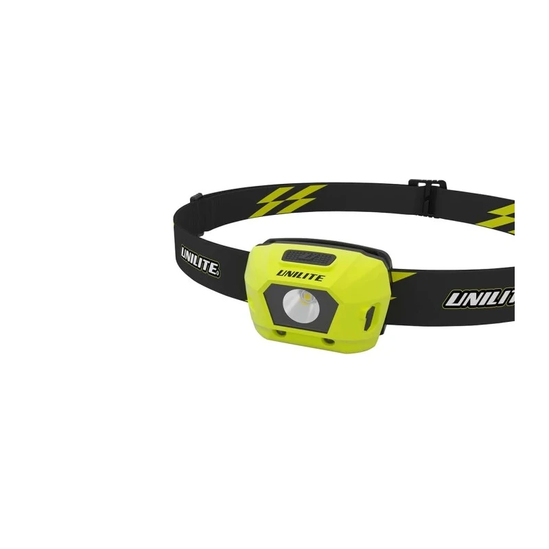 Unilite High Performance LED Head Torch with 275 lm Luminous Flux, 95 m Beam Distance, Rechargeable Lithium-Polymer HL-4R