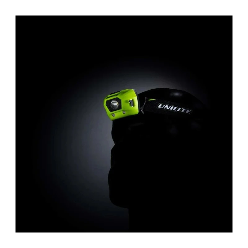 Unilite High Performance LED Head Torch with 275 lm Luminous Flux, 95 m Beam Distance, Rechargeable Lithium-Polymer HL-4R