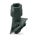 Phoenix Contact HC Series Cable Gland 1 Contact Black 500V 1407670