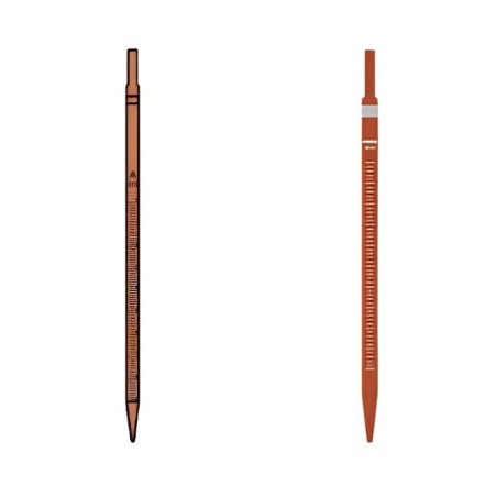 Amber Colour Pipettes Graduated Serological for lab image-1