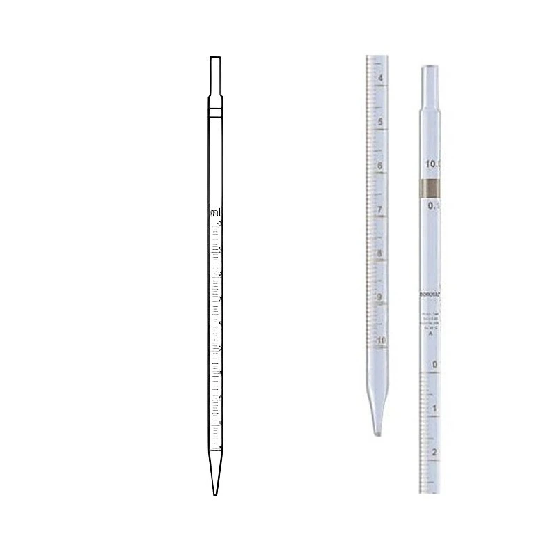 Pipettes Measuring Graduated Serological Colour Coded for lab image-1