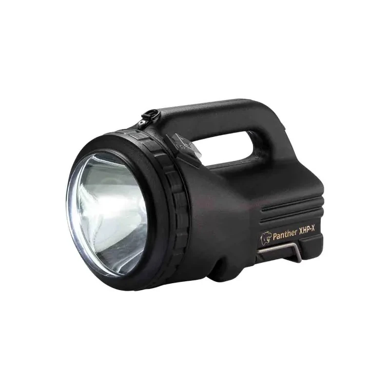 Nightsearcher LED Rechargeable Searchlight 1800 Lumens 1000m Beam IP54 Polyethylene NSPANTHERXHP-X