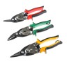 RS PRO 250mm Aviation Snips Set for Wire, 3 Piece Shears Set with Comfort Grip Handles 182-9988