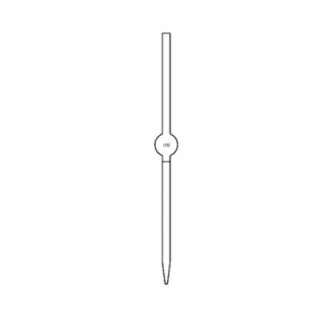 Pipette Alcohol 1ml One Mark for lab image-1