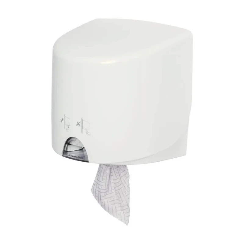 Aquarius Paper Towel Dispenser Wall Manual, Plastic White, Wall Mounting 7018