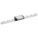 Ewellix Makers in Motion Linear Guide Carriage Flanged 25mm Rail Width 18.8 kN Dynamic Load LLTHC 25 A T0 P5