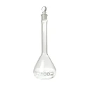 Volumetric Flask With Interchangeable Stopper for lab image-2