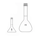 Volumetric Flask Class B With Screwcap for lab image-1