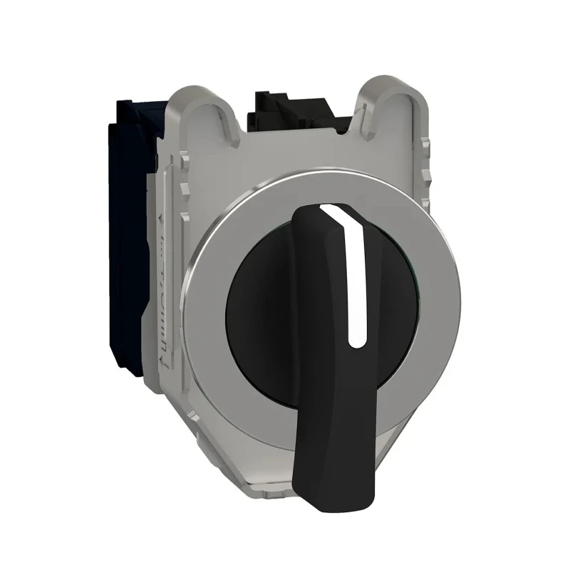 Schneider Electric Selector Switch 3 Positions DPST 30 mm Cutout Diameter Harmony XB4 XB4FJ33