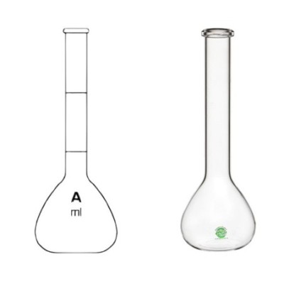 Volumetric Flask Sugar Estimation Two Marks No Stopper Lab image-1