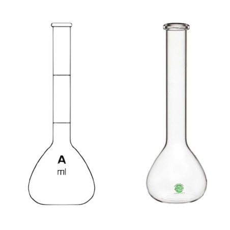 Volumetric Flask Sugar Estimation Two Marks No Stopper Lab image-1