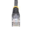 StarTech.com Cat5e Terminated Unscreened Ethernet Cable, 15 m, Black PVC Jacket, 24AWG Stranded Copper 