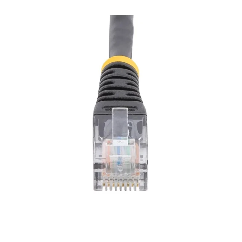 StarTech.com Cat5e Terminated Unscreened Ethernet Cable, 15 m, Black PVC Jacket, 24AWG Stranded Copper 