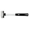 Bahco Stainless Steel Head Sledge Hammer with Fibreglass Handle, Head Weight 2kg, Overall Length 353mm SS502-2000-FB