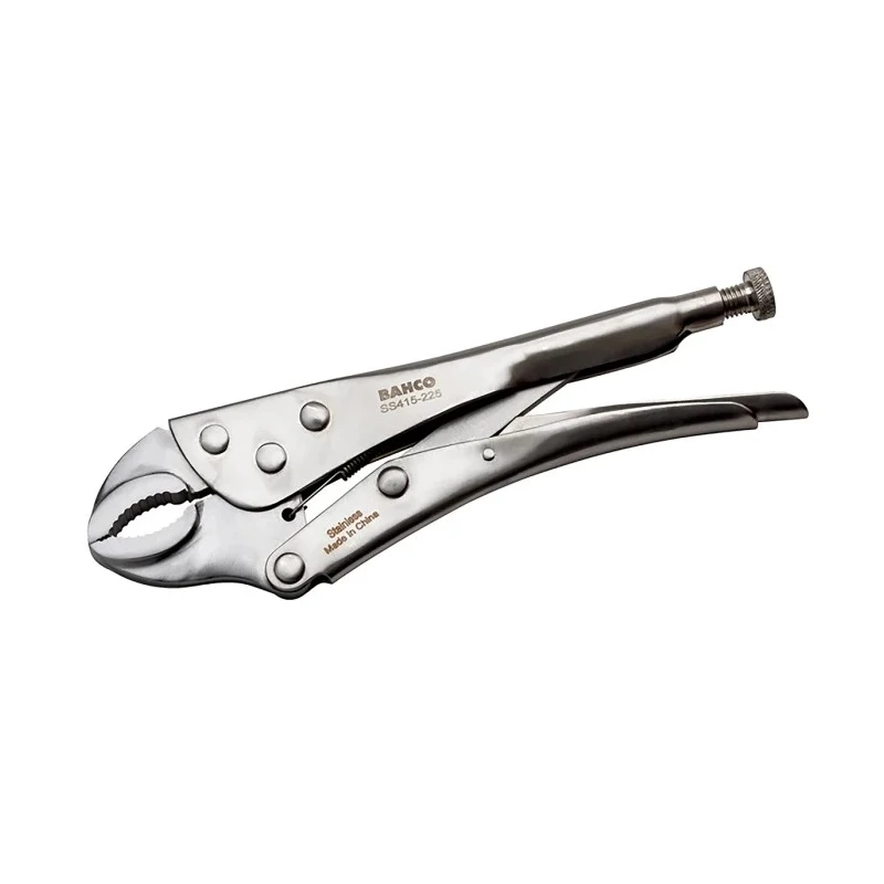 Bahco Locking Plier Straight 225mm Overall Length SS415-225