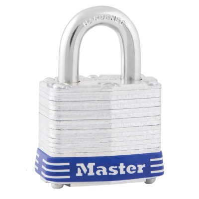 Master Lock Stainless Steel Key Padlock Weatherproof 7 mm Shackle Diameter 40 mm Width 3EURD