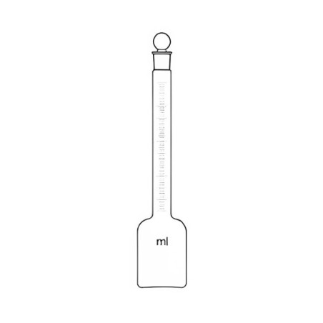 Sulphonation Flask Neck Grad. 0-10ml Figured 0-100% for Lab image-1