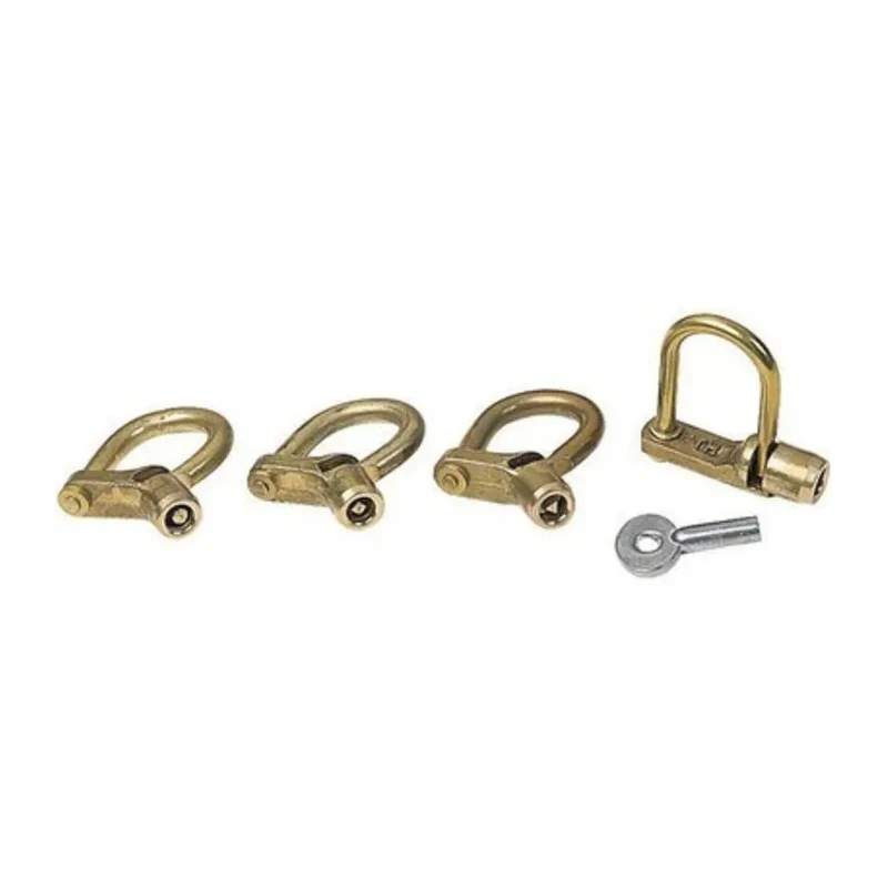 Penta Brass Strengthened Artillery Padlock Weatherproof, 8 mm Shackle Diameter, 6 mm Body Width C20T