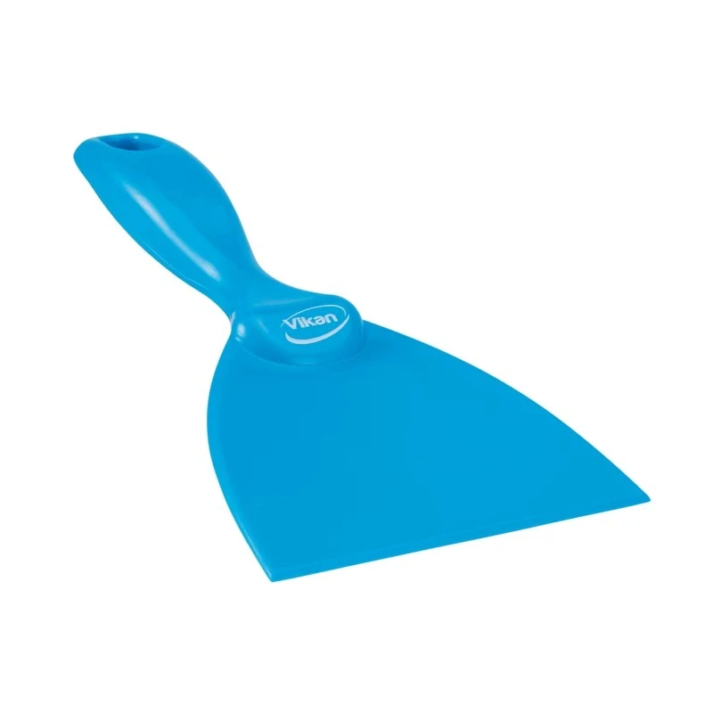 Vikan Plastic Hand Scraper with Plastic Handle and Blade, Food Processing Safe, 102mm Length, Model 40613