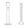 Measuring Cylinder, Class B, With Spout Round Base