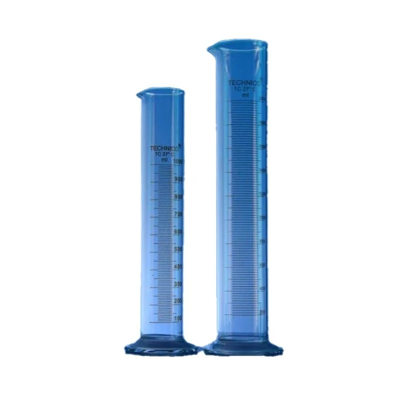  Measuring Cylinder Class B With Spout Round Base for lab image-2
