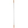 Vikan Orange Polypropylene, Anodised Aluminium Mop Handle 1.26 m 29587