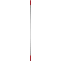 Vikan Red Anodised Aluminium Polypropylene Mop Handle 1.46 m Euro Threaded 25mm Diameter 29594
