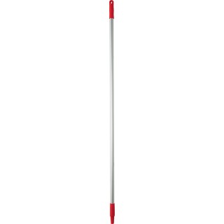 Vikan Red Anodised Aluminium Polypropylene Mop Handle 1.46 m Euro Threaded 25mm Diameter 29594