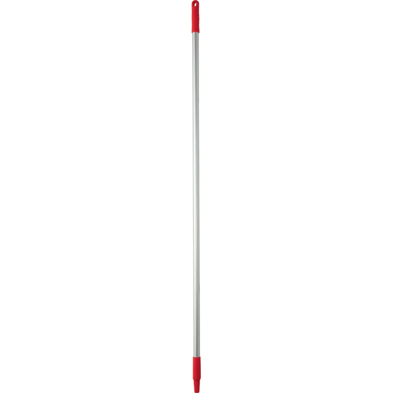 Vikan Red Anodised Aluminium Polypropylene Mop Handle 1.46 m Euro Threaded 25mm Diameter 29594