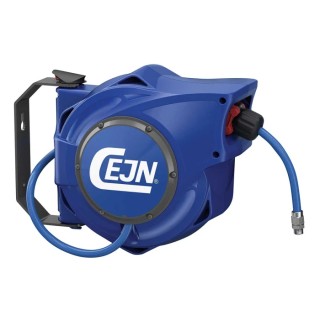 CEJN 10 m Air Hose Reel with 8 mm ID and 12 mm OD, Slow Retraction, 16 bar Operating Pressure C199112022