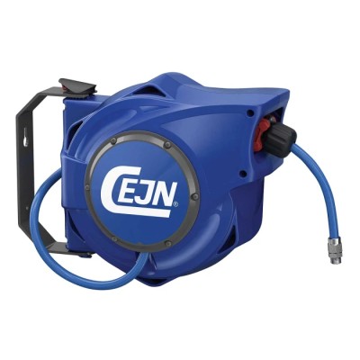 CEJN 10 m Air Hose Reel with 8 mm ID and 12 mm OD, Slow Retraction, 16 bar Operating Pressure C199112022