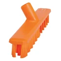 Vikan Orange Scrubbing Brush, 37 mm Bristle Length, Polyester Bristle Material, 400mm Length 70647