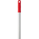 Vikan Red Anodised Aluminium Polypropylene Mop Handle 1.46 m Euro Threaded 25mm Diameter 29594