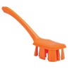 Vikan Orange Scrubbing Brush 37 mm Bristle Length Polyethylene Terephthalate Bristle Material 41967