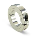 Ruland Aluminium One Piece Shaft Collar Clamp Screw 6 mm Bore Diameter 30 mm OD 8 mm Width ENCL30-6MM-A