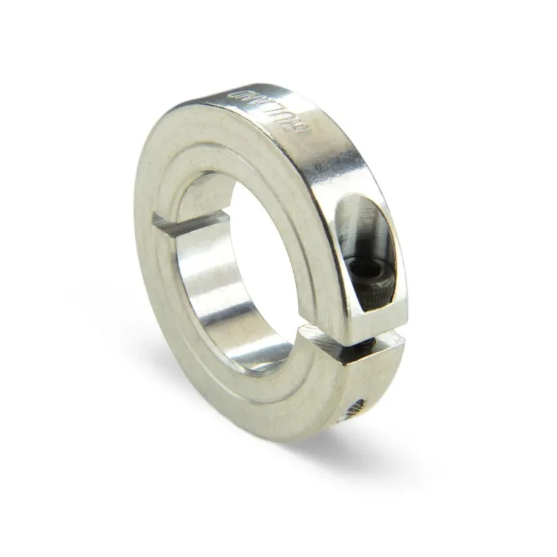 Ruland Aluminium One Piece Shaft Collar Clamp Screw 6 mm Bore Diameter 30 mm OD 8 mm Width ENCL30-6MM-A