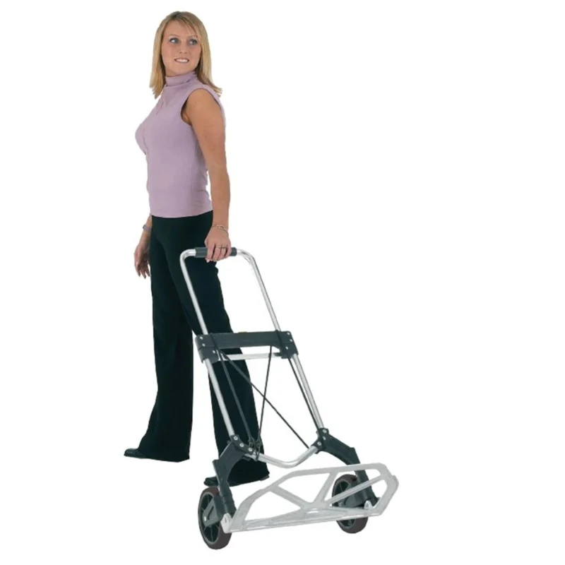 RS PRO Light Duty Foldable Aluminium Sack Truck 100 kg Load 490 x 270 mm 187-4990