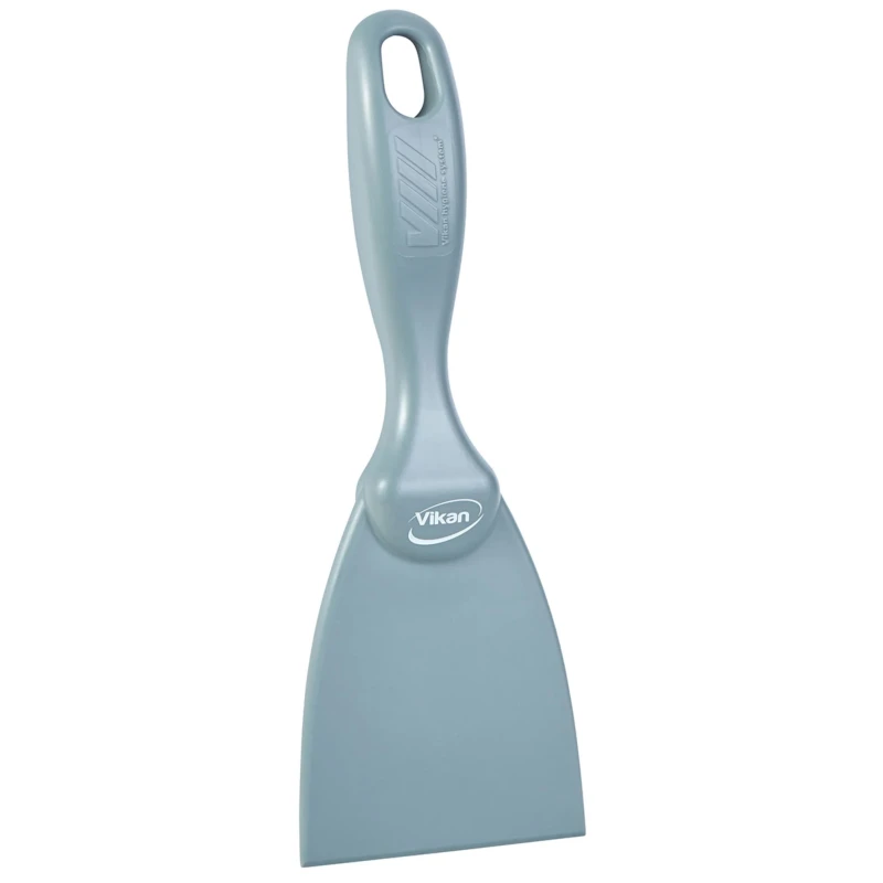Vikan Plastic Hand Scraper, Food Processing Safe, Plastic Handle and Blade, 290mm Length, Model 406088