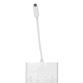RS PRO USB 3.1 1 Port USB-C Hub with RJ45 Ethernet, USB Powered 192-4693