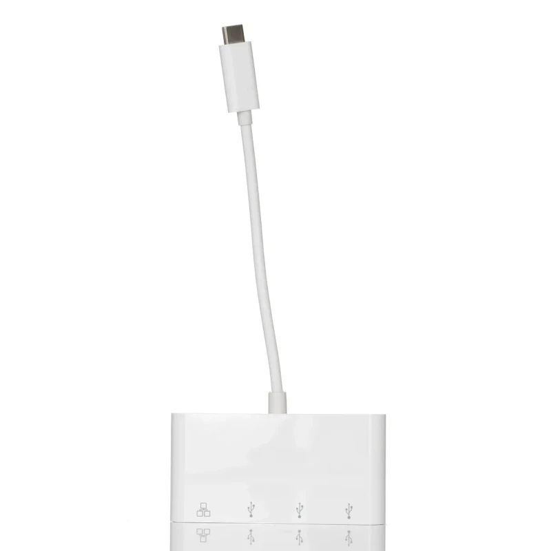 RS PRO USB 3.1 1 Port USB-C Hub with RJ45 Ethernet, USB Powered 192-4693