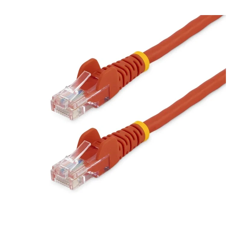 StarTech.com Ethernet Cable Cat5e 1 m Unscreened Stranded Copper Conductor Red PVC Jacket 24AWG 