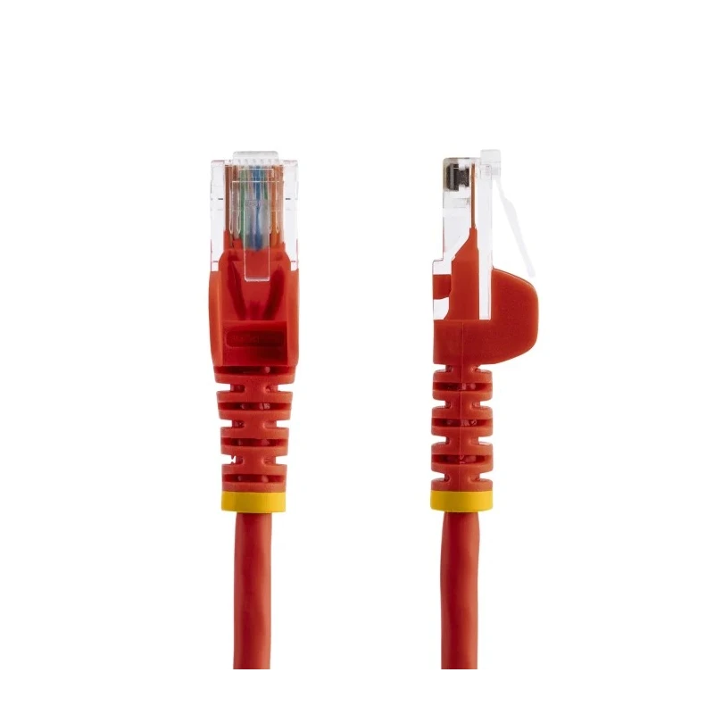StarTech.com Ethernet Cable Cat5e 1 m Unscreened Stranded Copper Conductor Red PVC Jacket 24AWG 