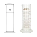 1000ml Cylinder With Single Mark for Sand Sedimentation Lab image-1