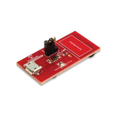 Microchip AT42QT1010 Evaluation Kit Sensor Development Tool with Jumper Mode Selection AC160219